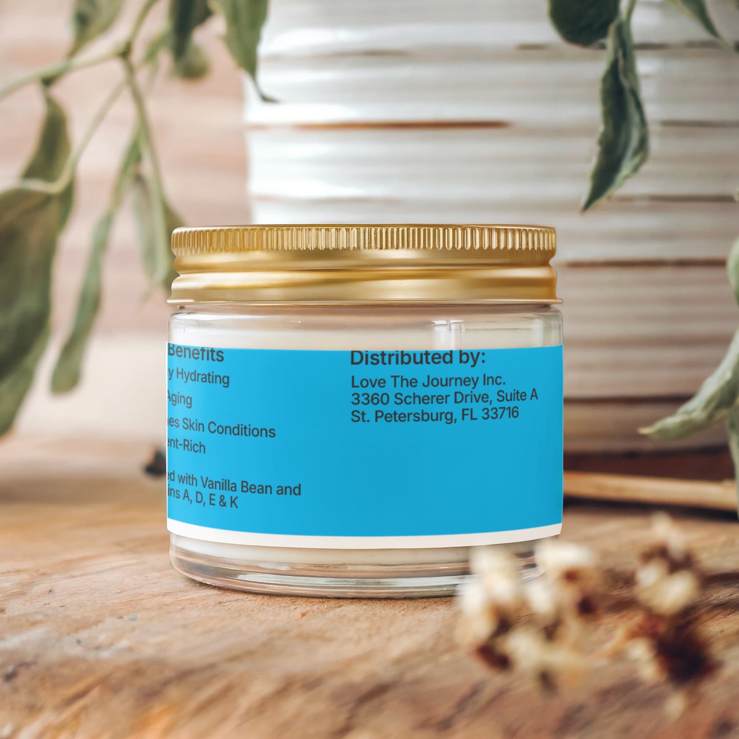High Healing Whipped Grass-Fed Tallow Balm with Vanilla Bean