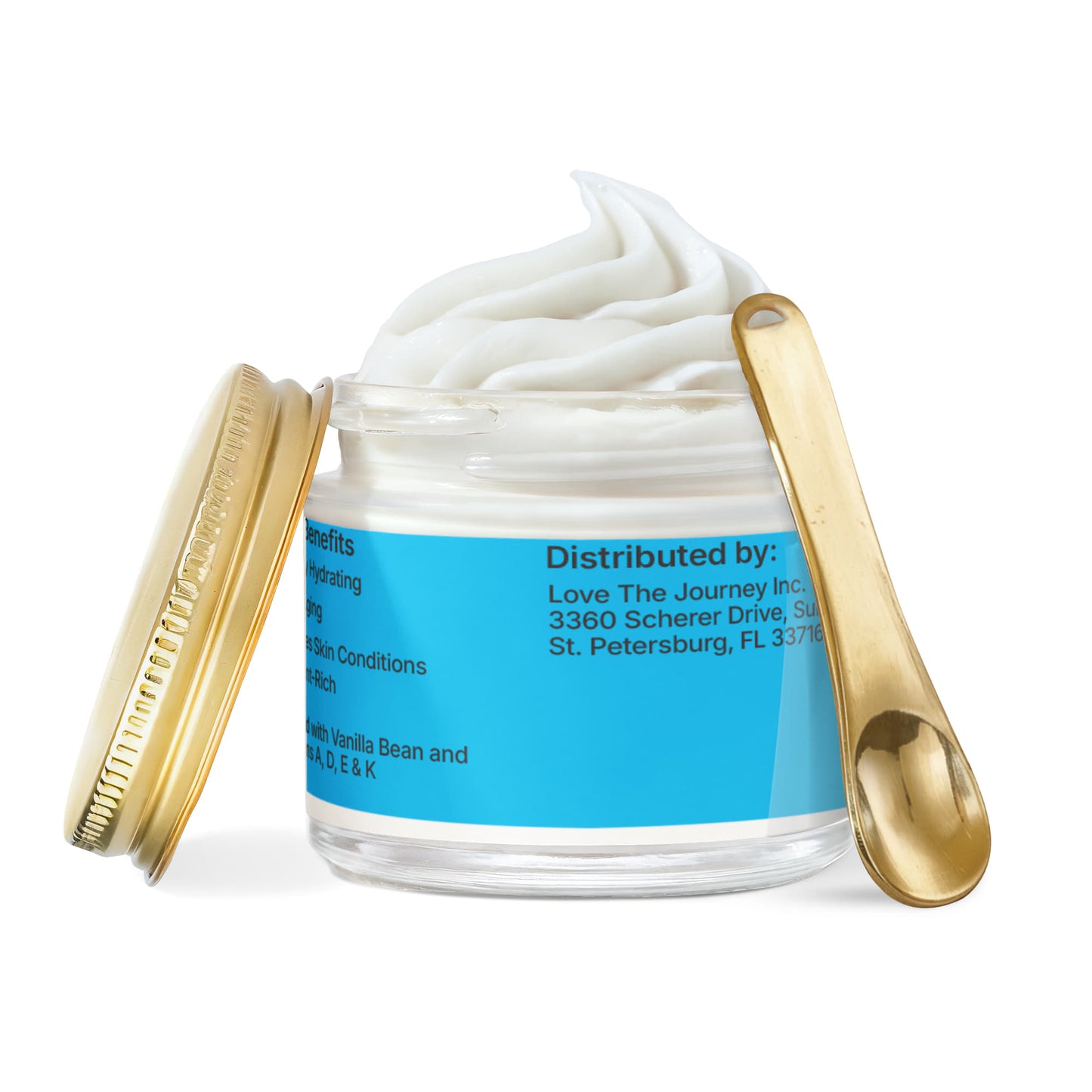 High Healing Whipped Grass-Fed Tallow Balm with Vanilla Bean